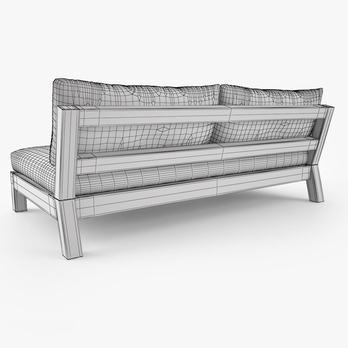 Restoration Hardware Merida Sofa Collection 3D model_8