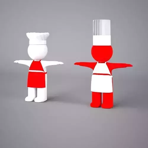 TIM TOM CHARACTERS MAX 2011 3D model