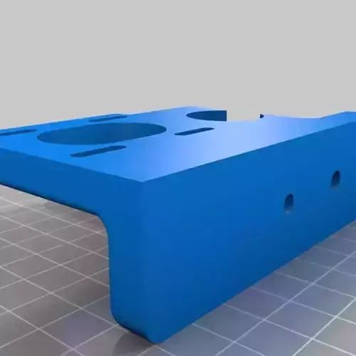 Gregs Wade Accessible Belt Drive Extruder Free 3D print model