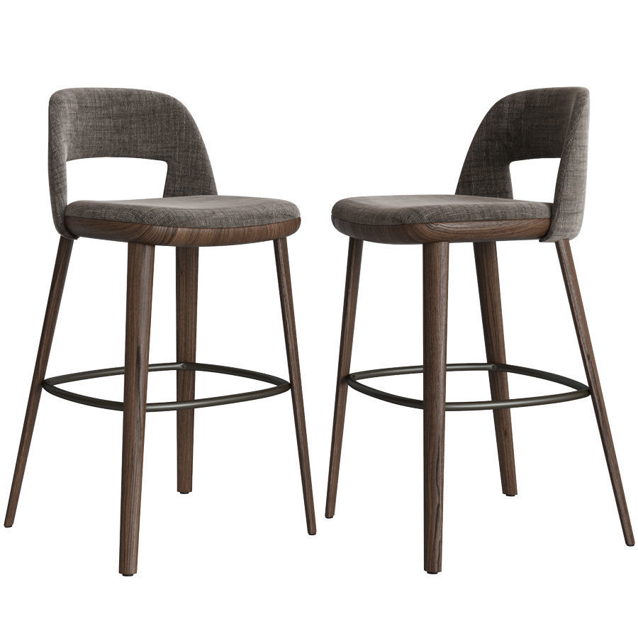 Path Bross barstool 3D model_2