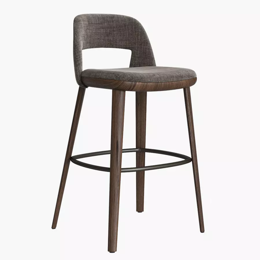 Path Bross barstool 3D model_0
