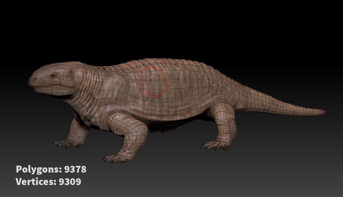 Extinct animals pack version 7 3D model_101