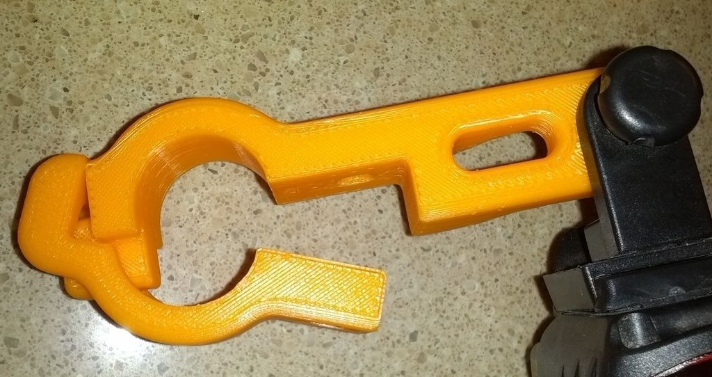 Big Dummy Rear Light Mount Free 3D print model_5