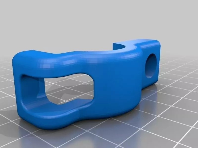 Big Dummy Rear Light Mount Free 3D print model_0