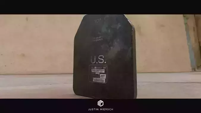 SAPI Body Plate - Game Ready PBR