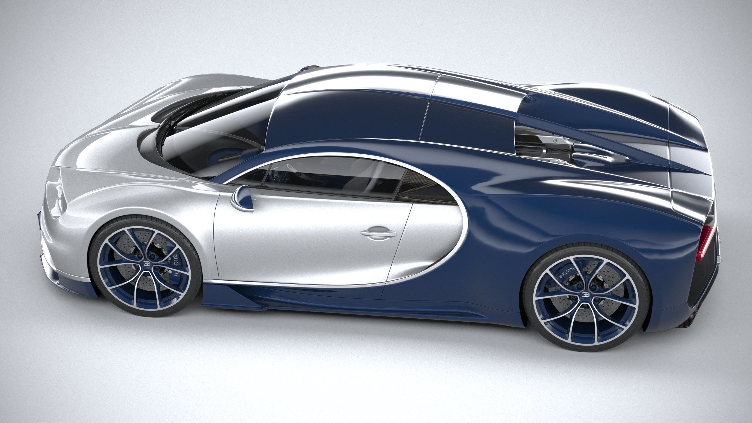 Bugatti Chiron 2020 3D model_9