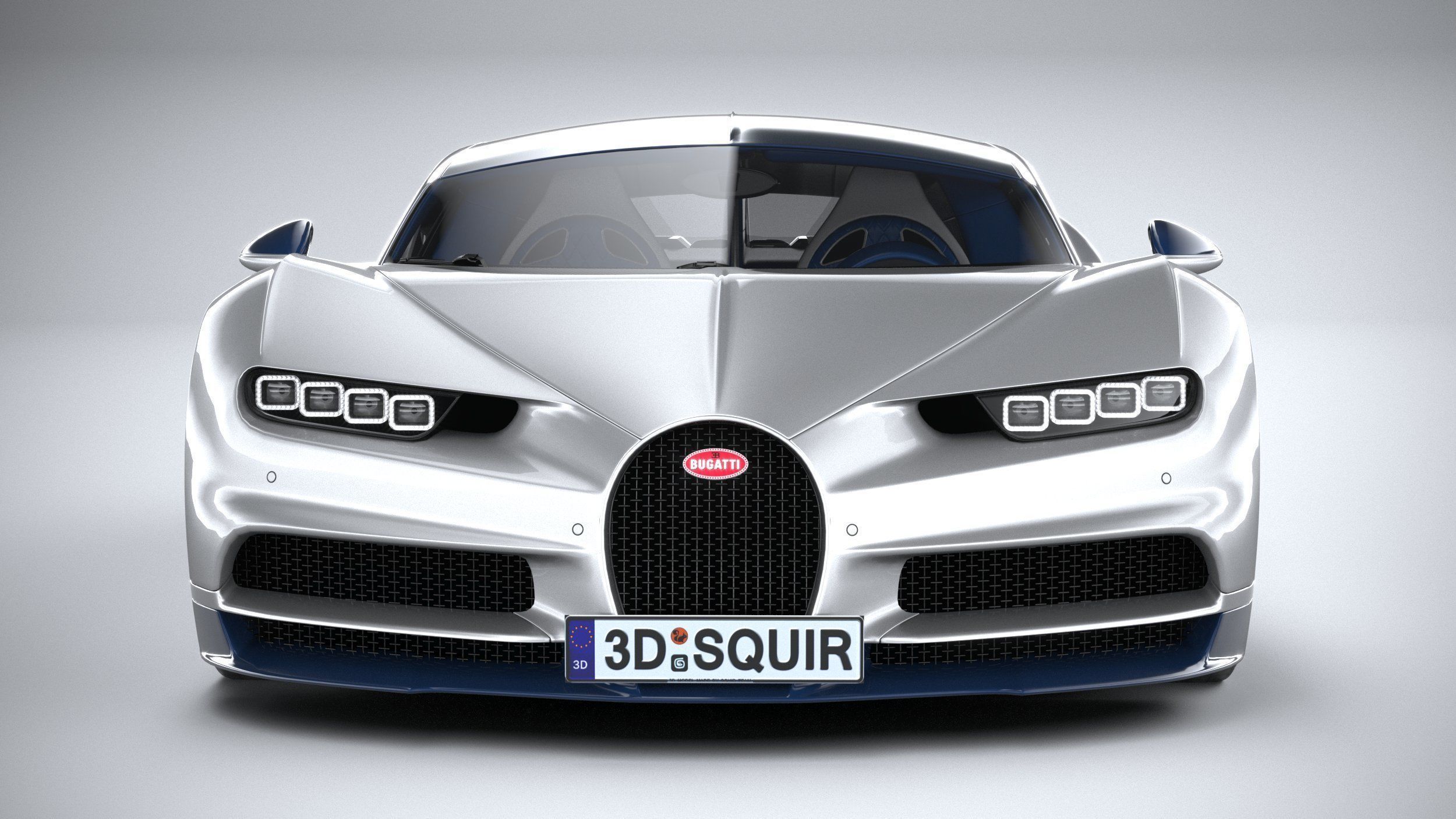 Bugatti Chiron 2020 3D model_13