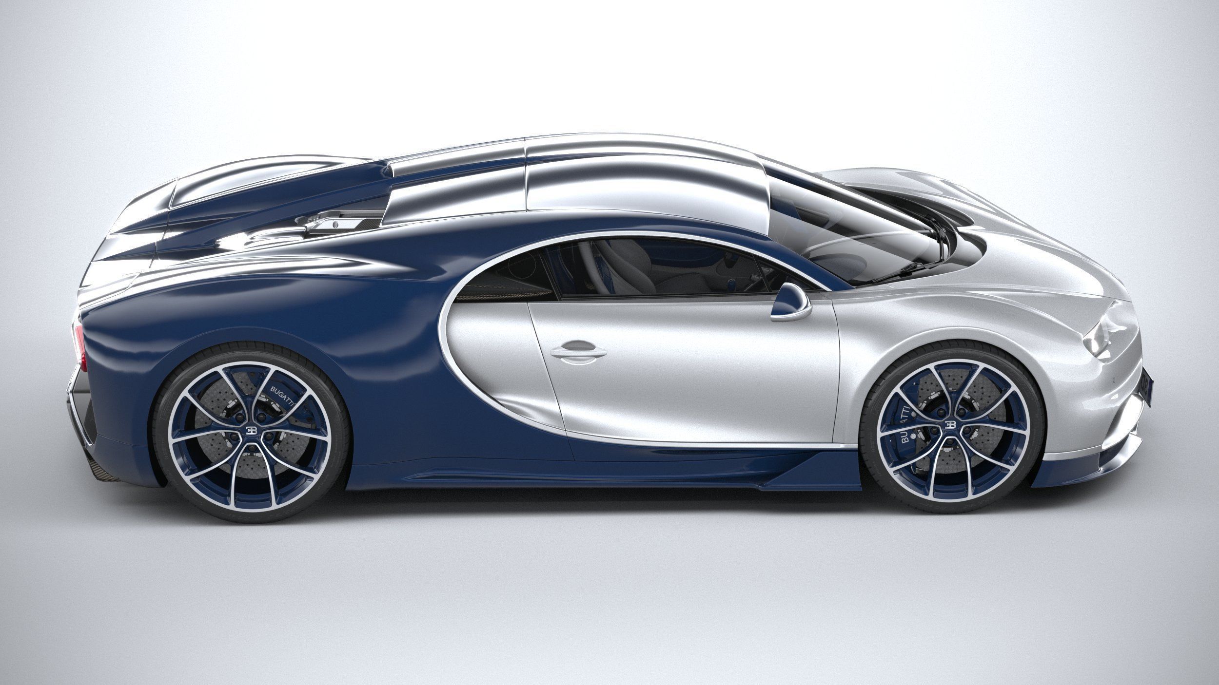 Bugatti Chiron 2020 3D model_11