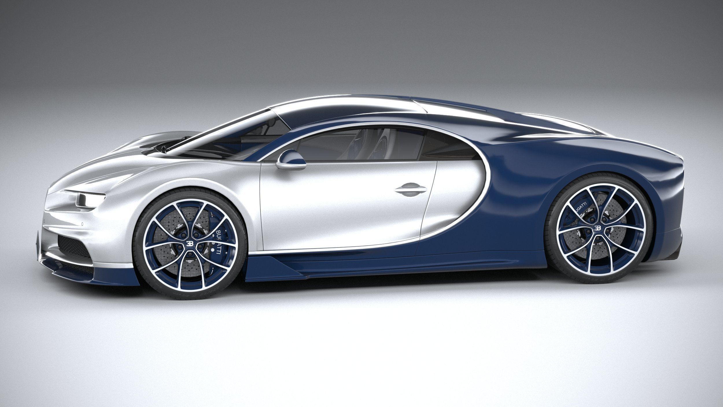 Bugatti Chiron 2020 3D model_8