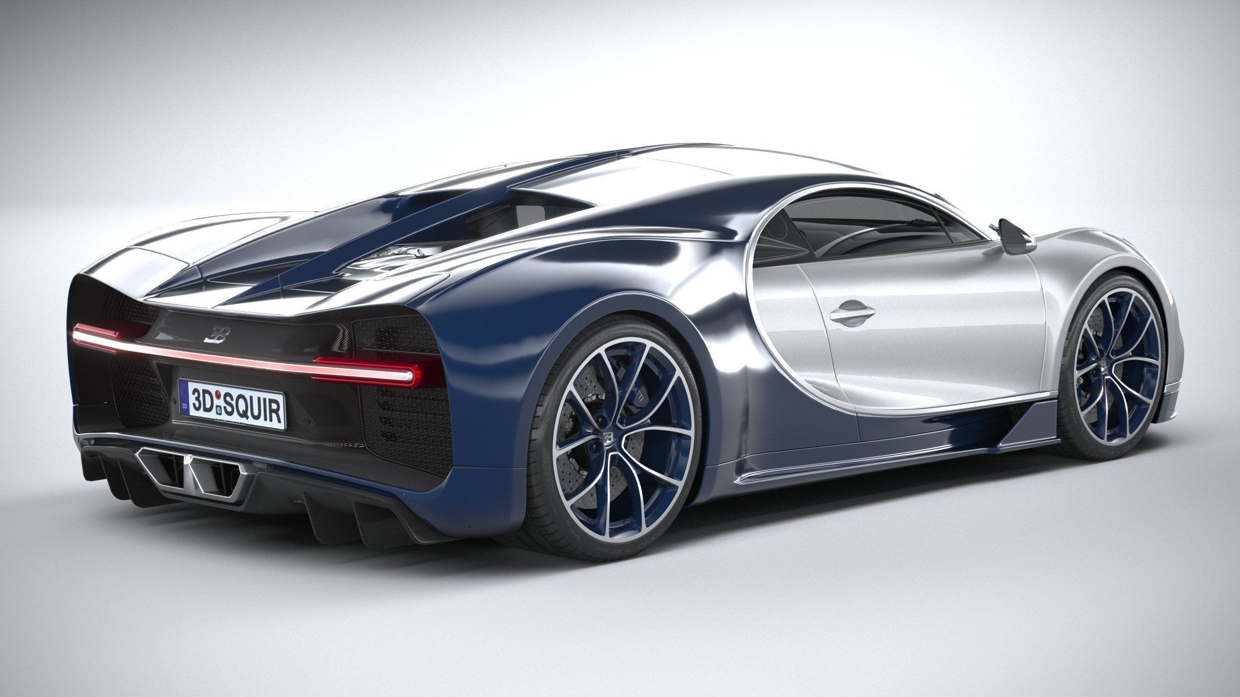 Bugatti Chiron 2020 3D model_17