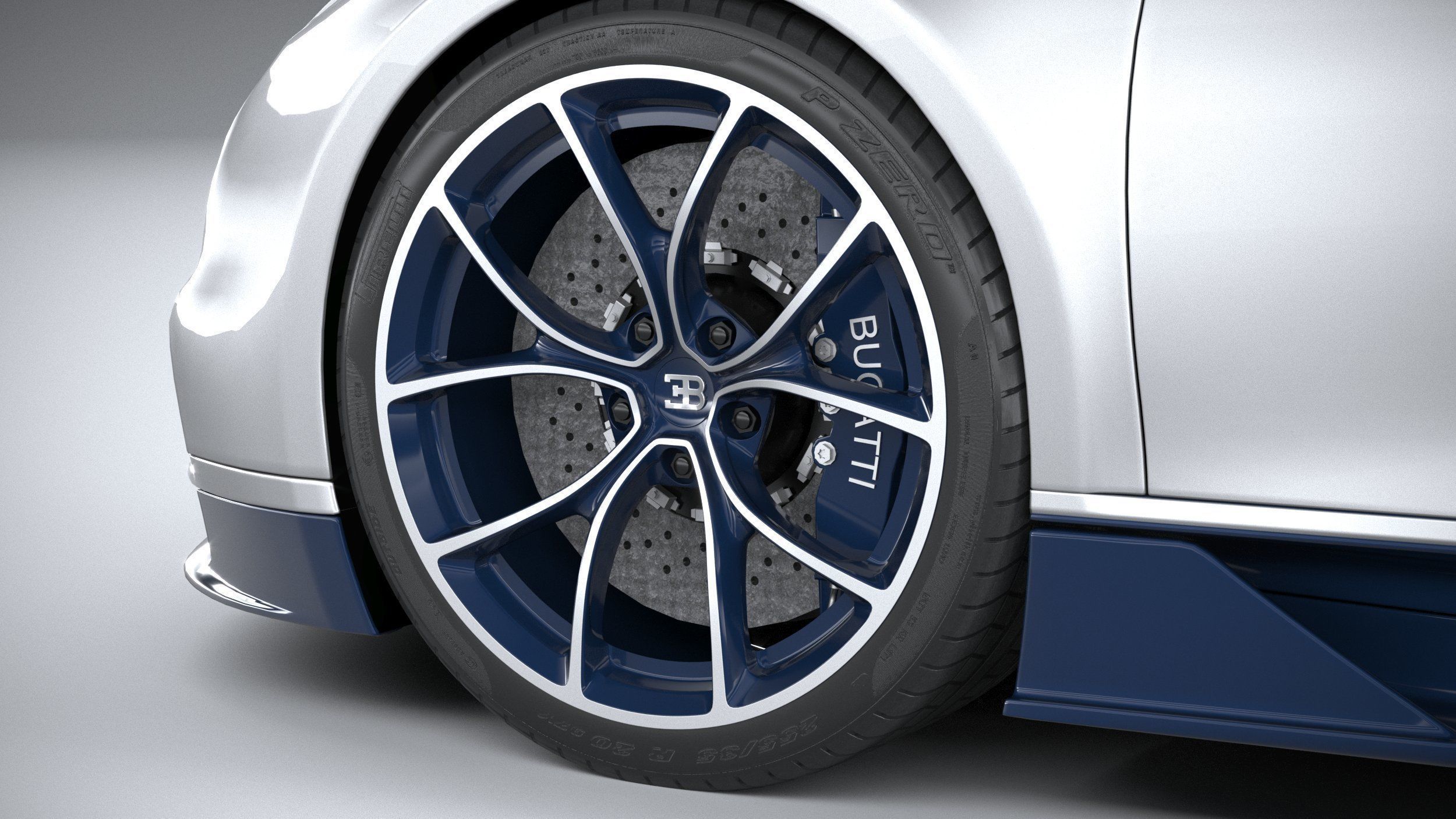 Bugatti Chiron 2020 3D model_16