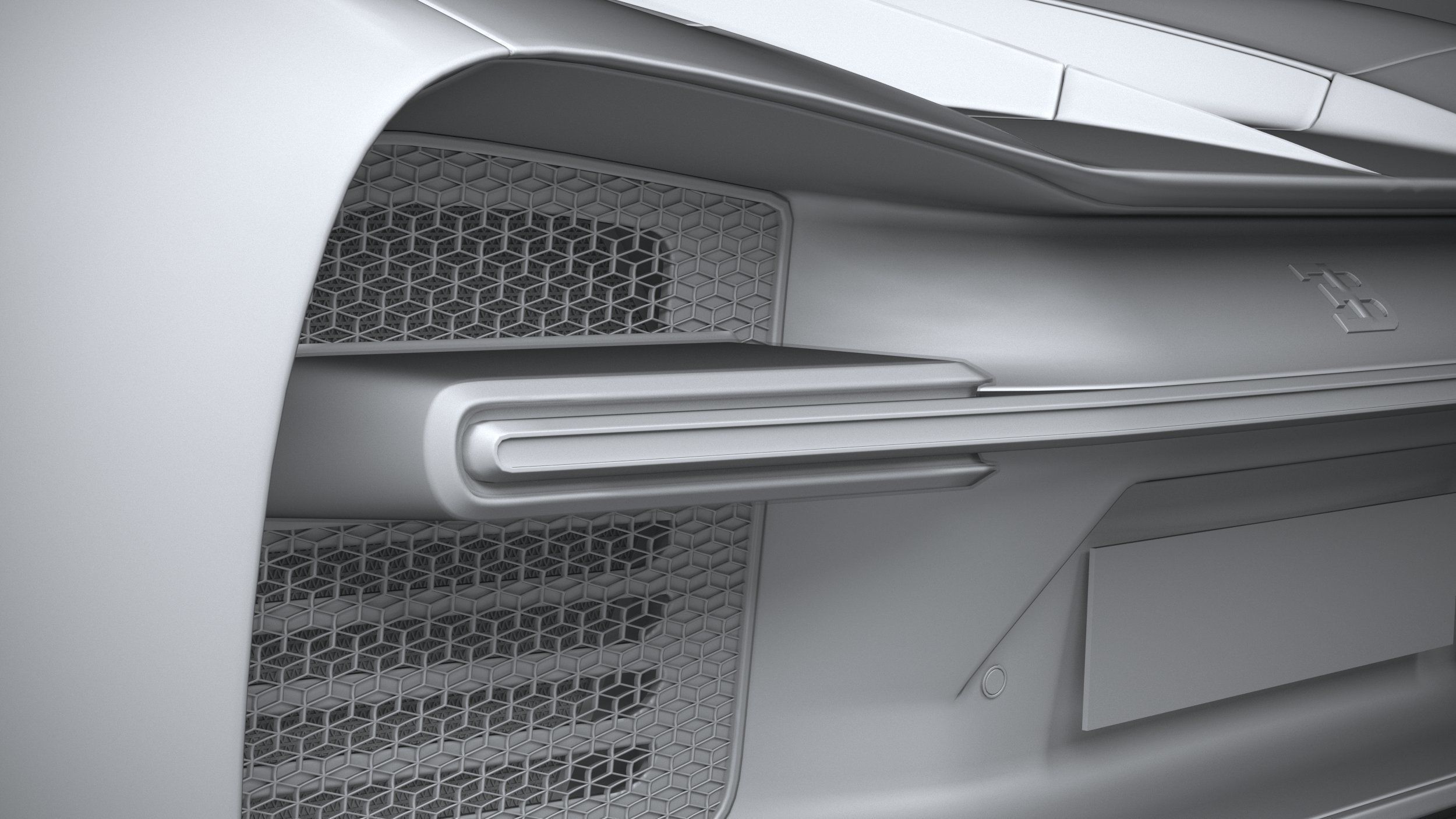 Bugatti Chiron 2020 3D model_24