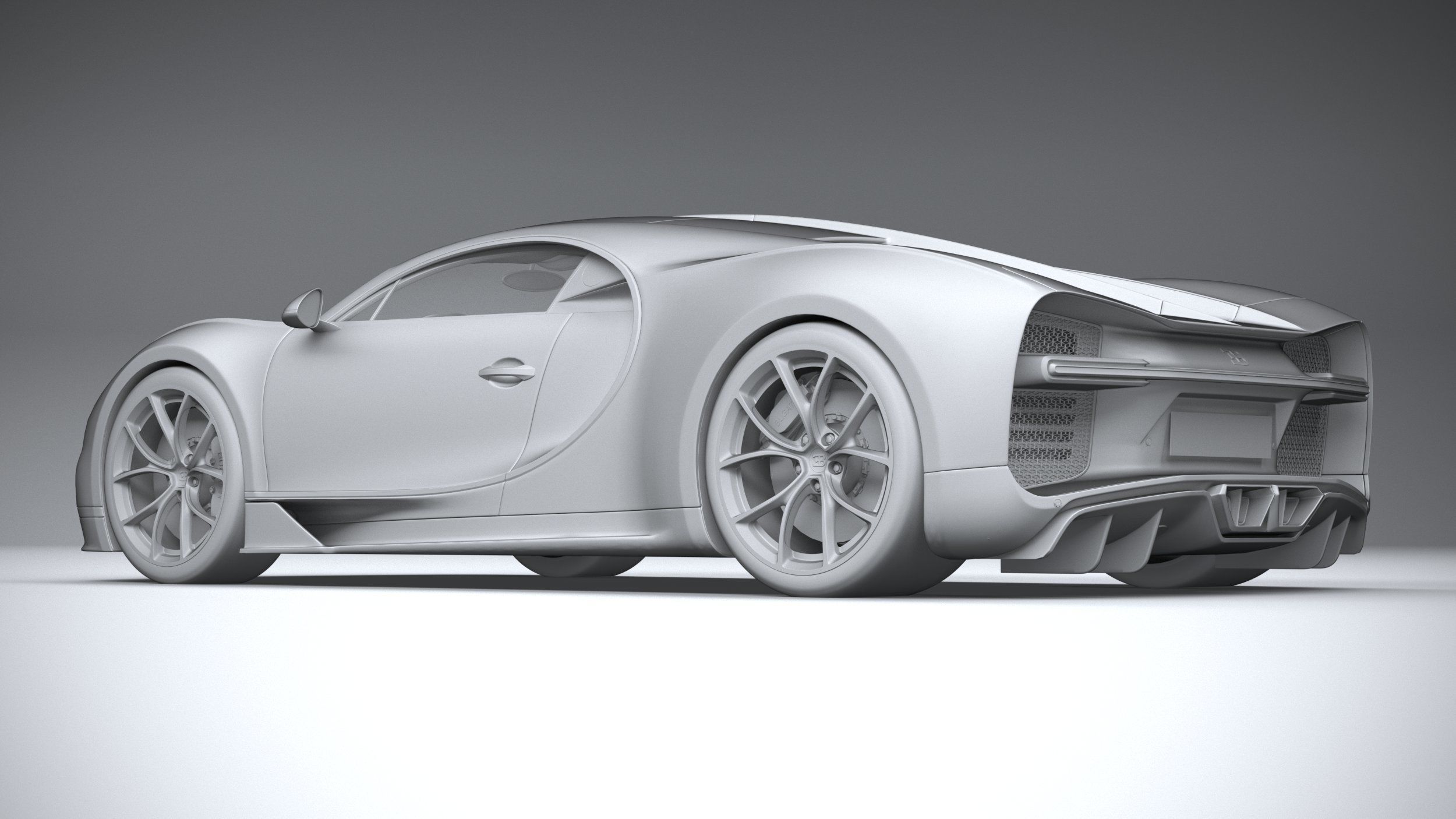 Bugatti Chiron 2020 3D model_21