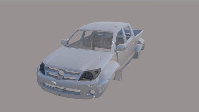 Toyota Hilux Arctic Truck Body 3D print model