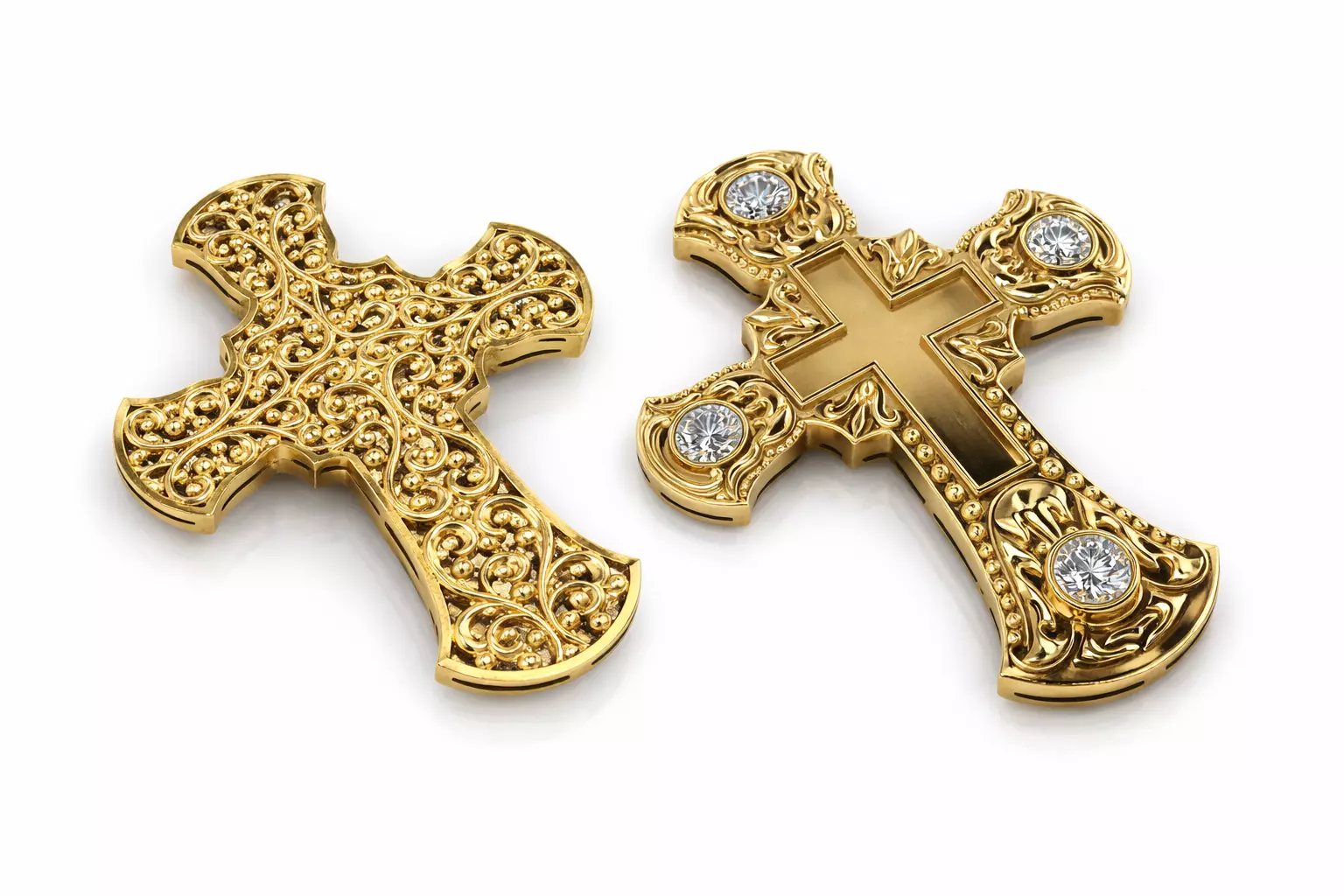 Pendant Cross 3D print model