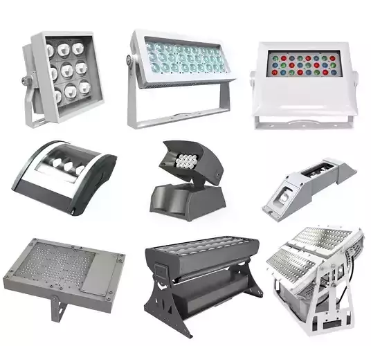 Outdoor industrial Lighting Module pack