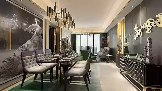 Modern Luxury Design 3D print model