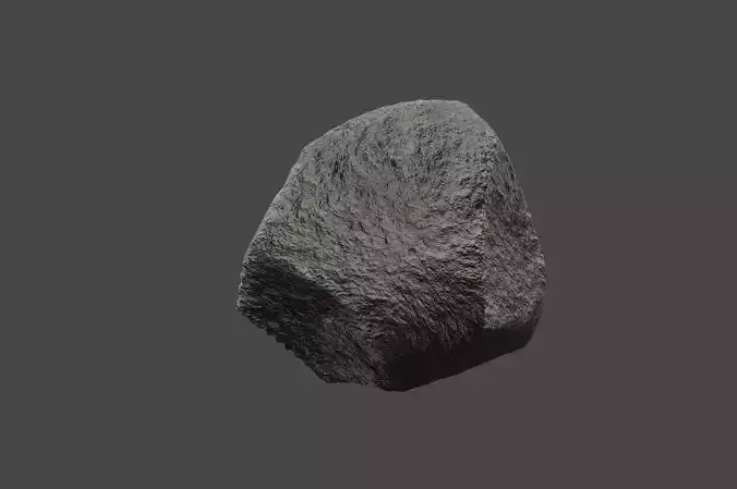 low poly rock