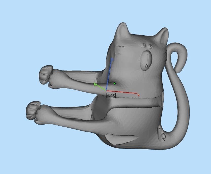 cats toy 3D print model_42