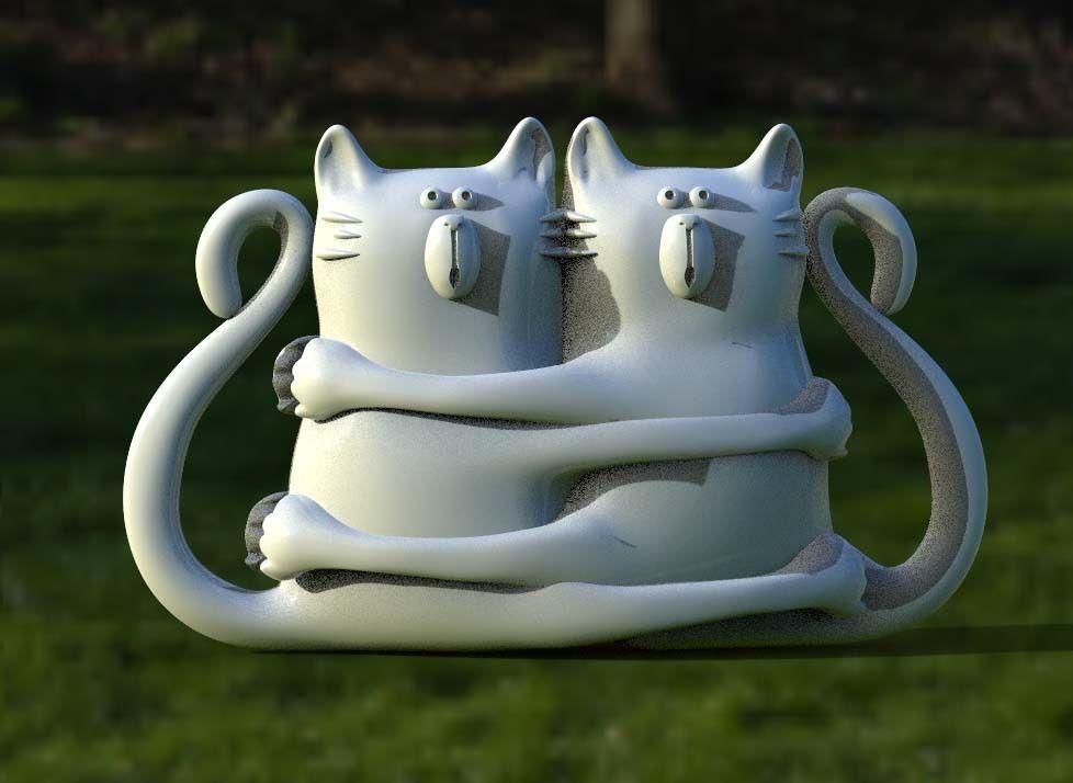 cats toy 3D print model_17