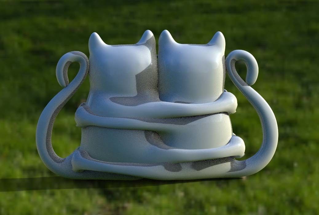 cats toy 3D print model_54