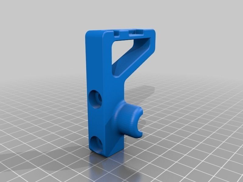 Micrometer Head Z-axis endstop mount Free 3D print model_1