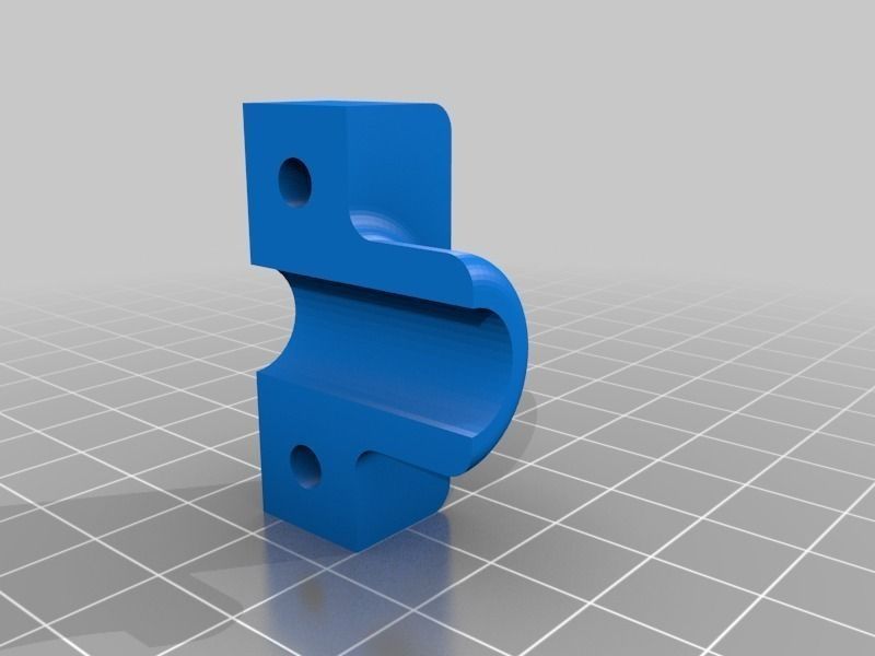Micrometer Head Z-axis endstop mount Free 3D print model_3