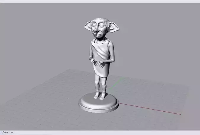 Dobby harry potter statue
