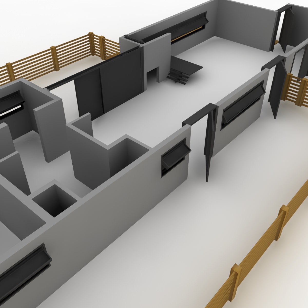 House 2 max 2008 3D model_2