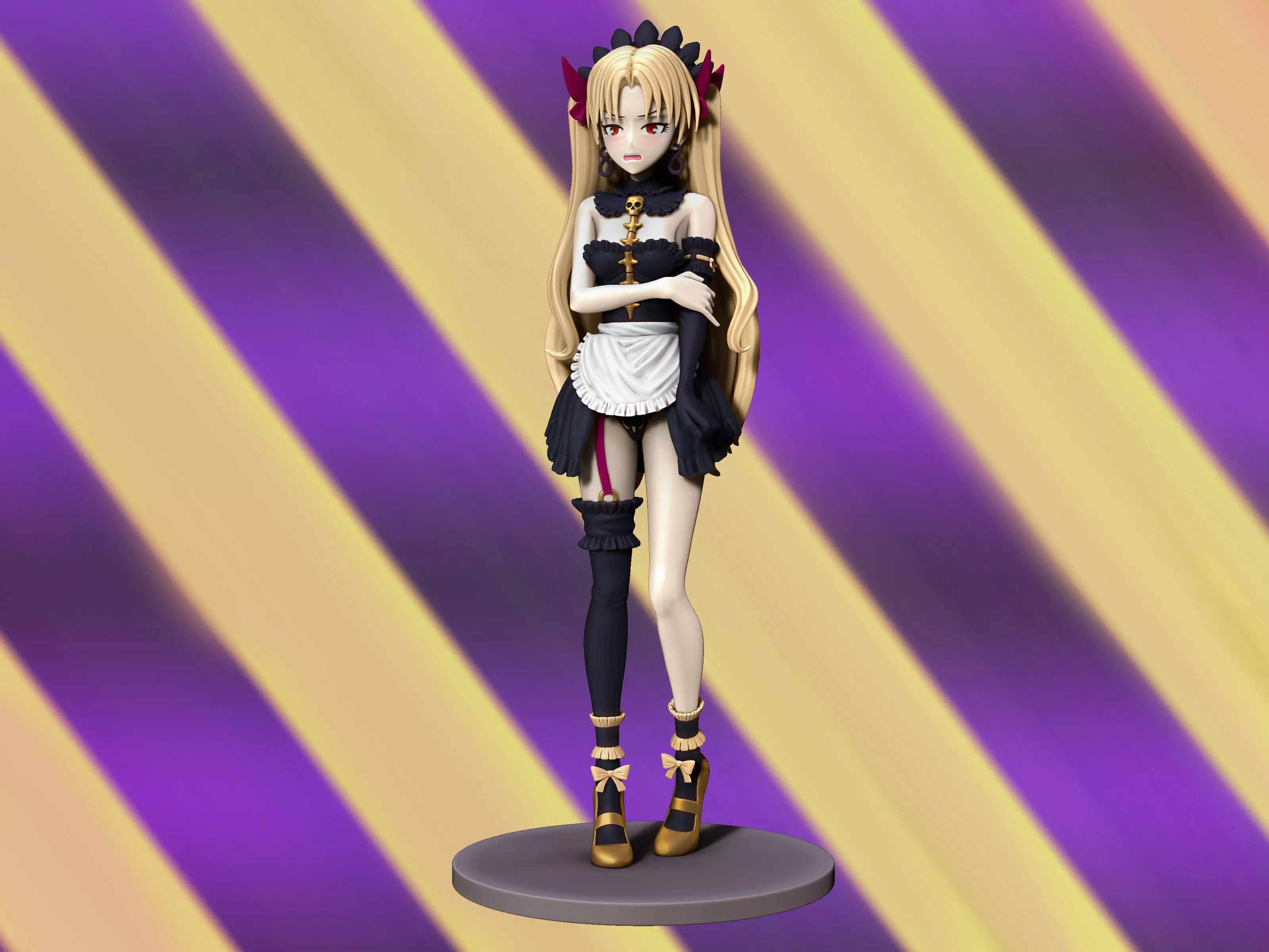 ereshkigal rin maid 3d figure 3D print model_0