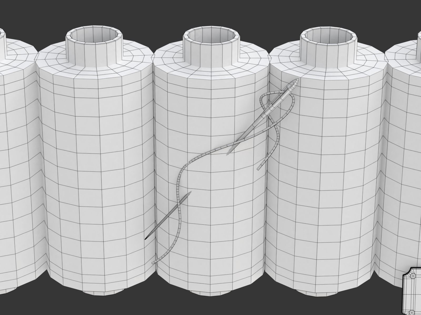 Sewing Thread Set 3D model_15