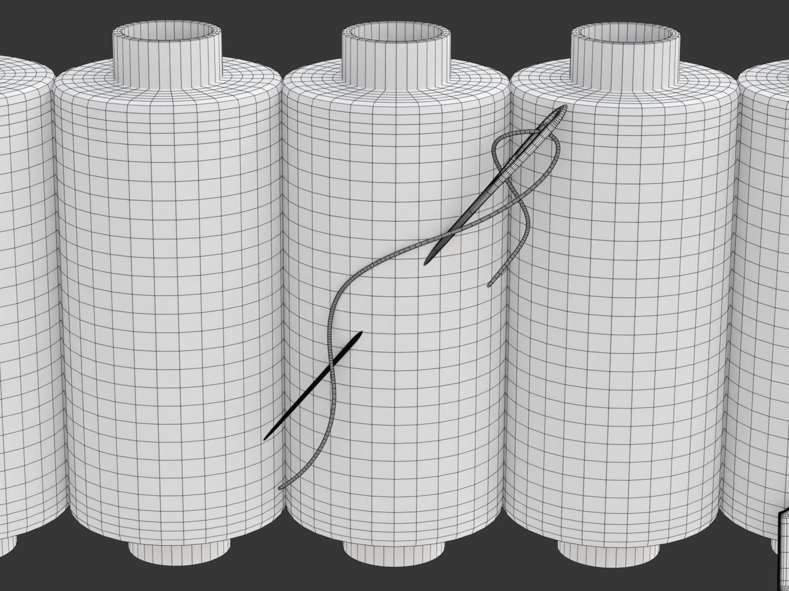 Sewing Thread Set 3D model_17