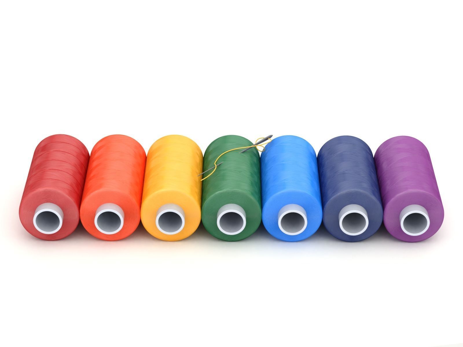 Sewing Thread Set 3D model_5