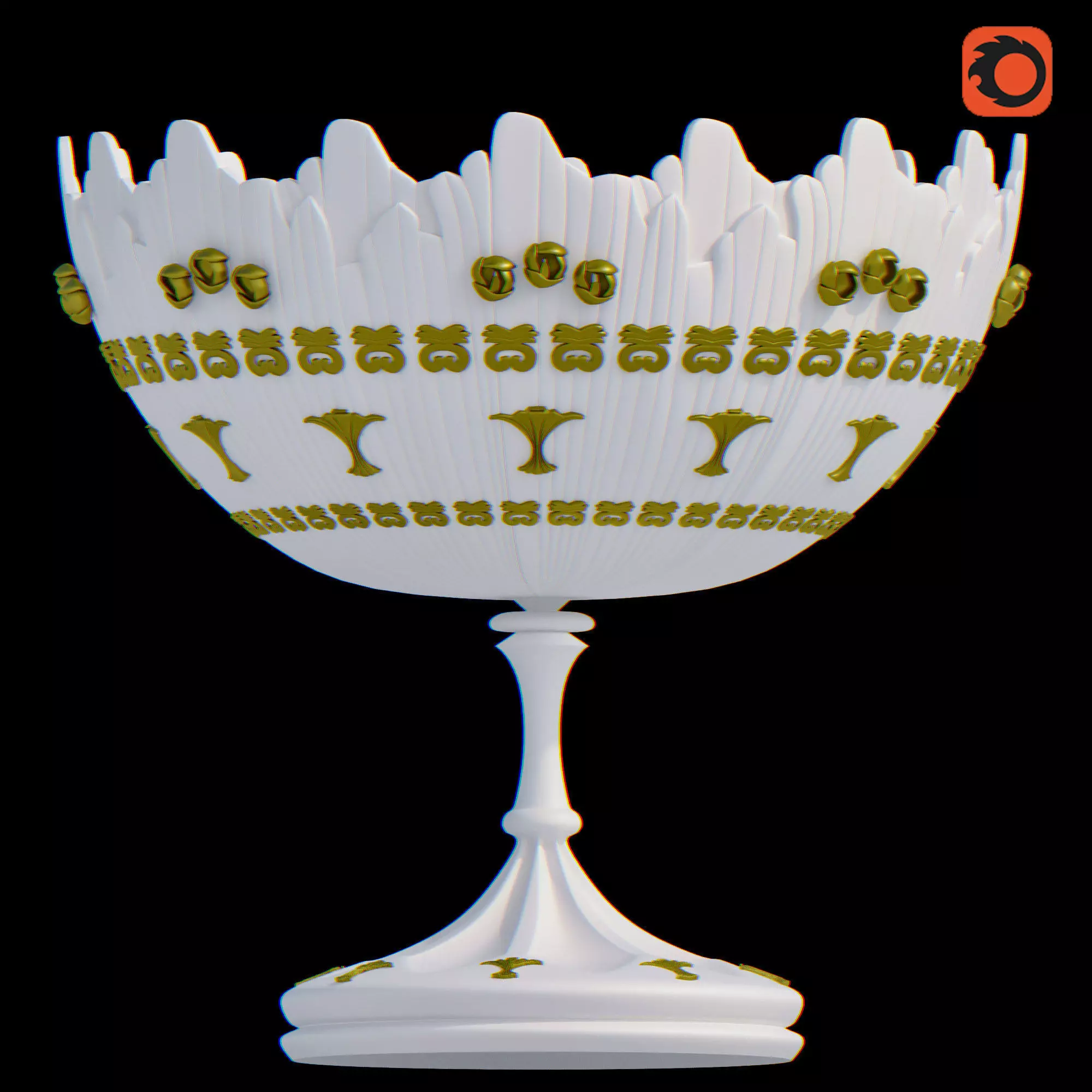 fruit dish Free 3D model