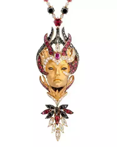 Pendant Head Girl 3D print model