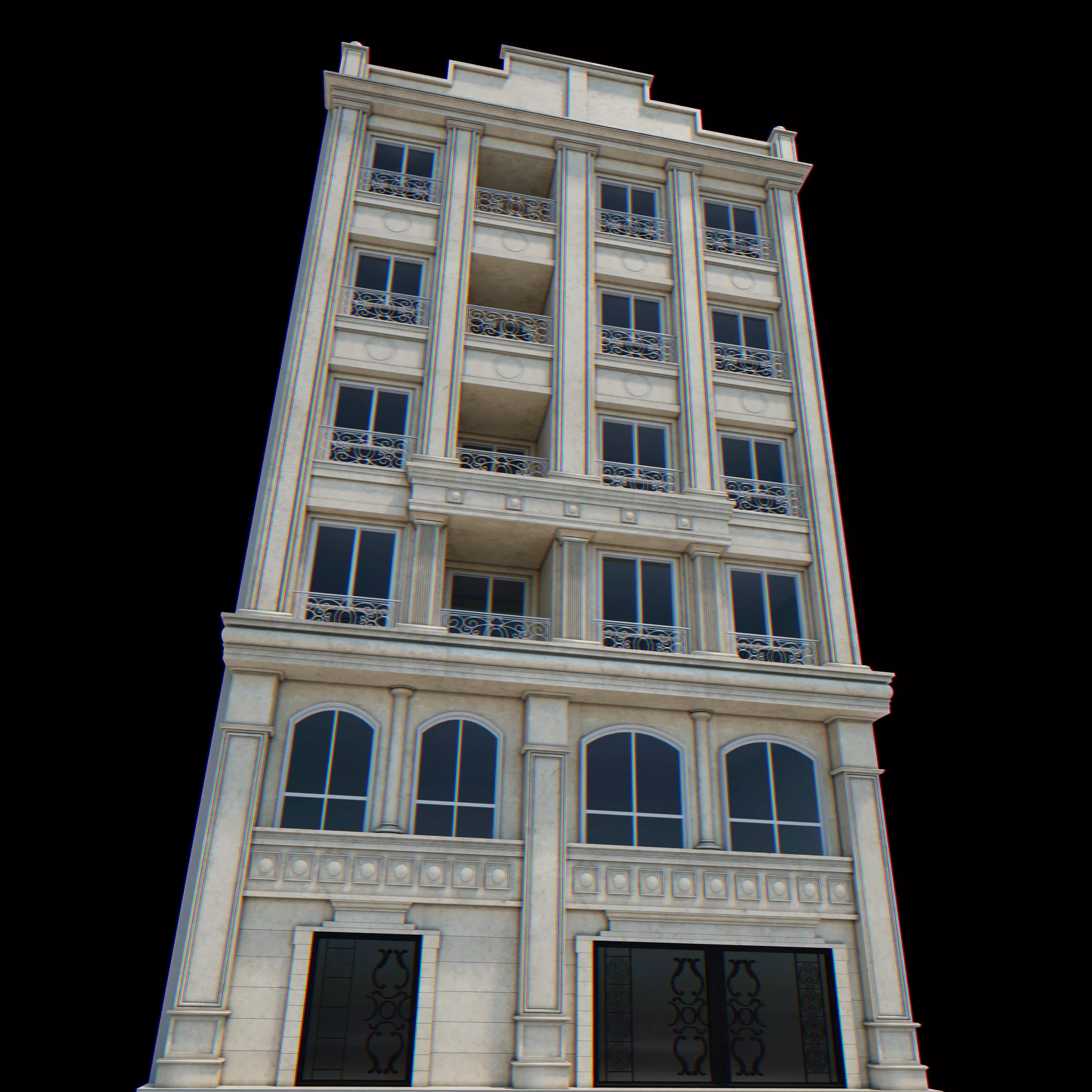 Building 3D model