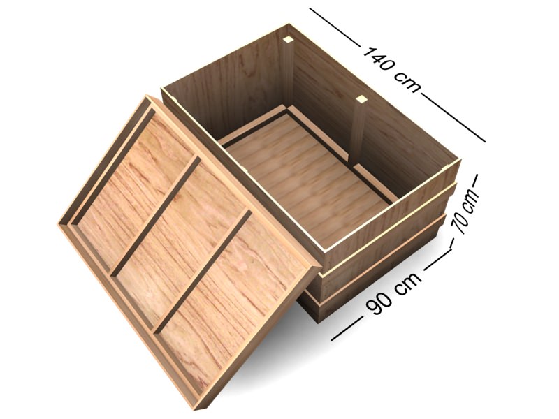 WOOD CASE 3D model_2