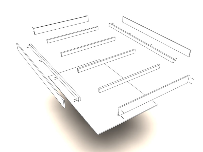 WOOD CASE 3D model_7