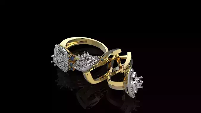 KK RINGS EARRINGS N555556  2