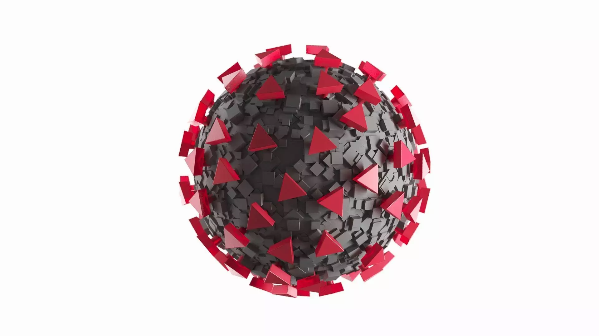 Corona Virus 3D model COVID19 3D model
