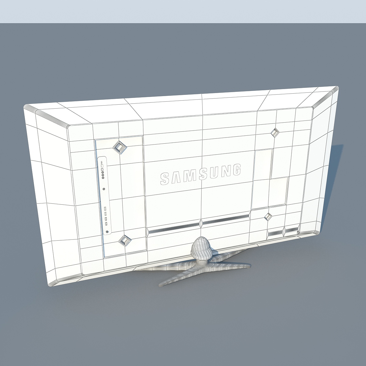 Samsung LED 60 D7000 3D model_4