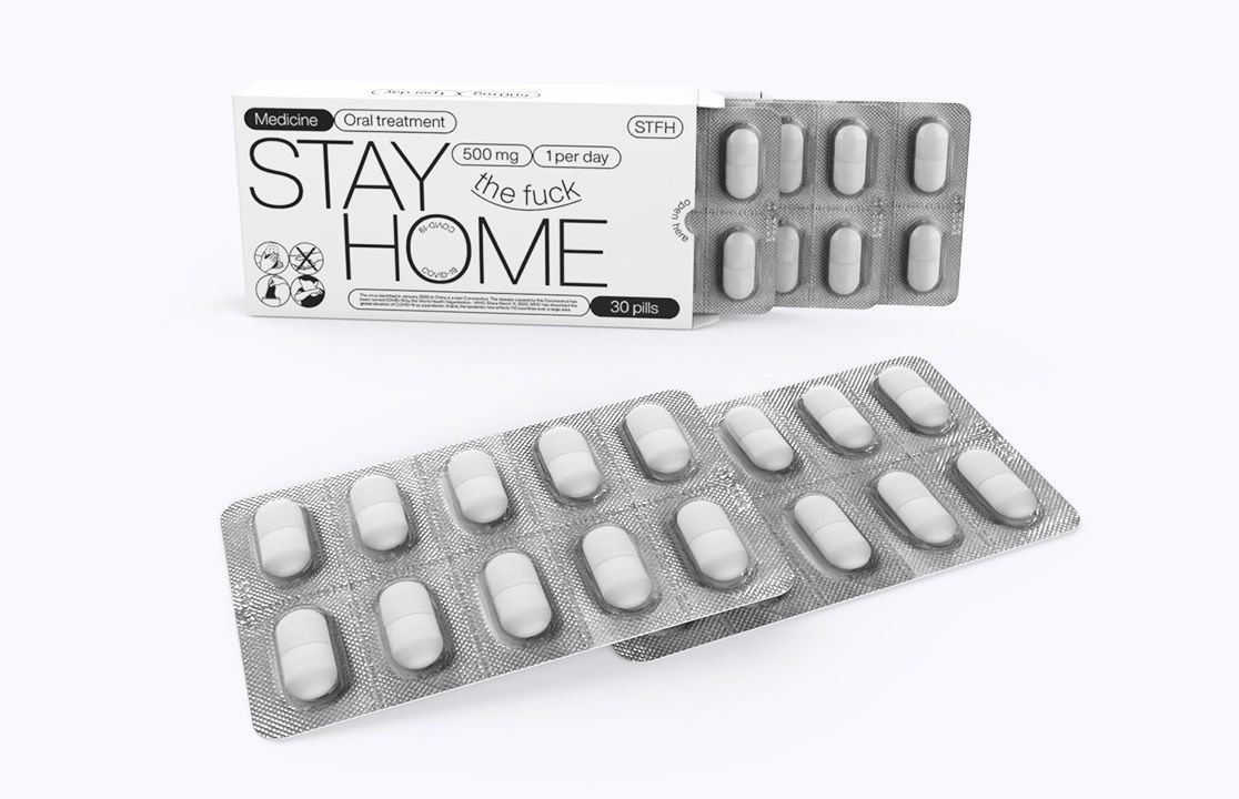 Medicine COVID-19  3D model_2