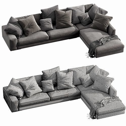 Verzelloni Holden Sectional 3D model 5