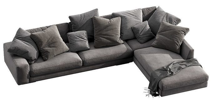 Verzelloni Holden Sectional 3D model 7