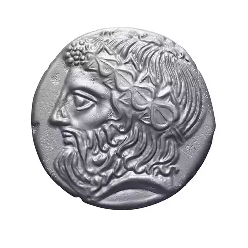 Tetradrachme Tasos 3D print model