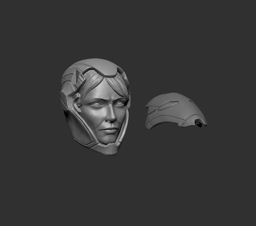 Figure Head custom 4 3D print model_9