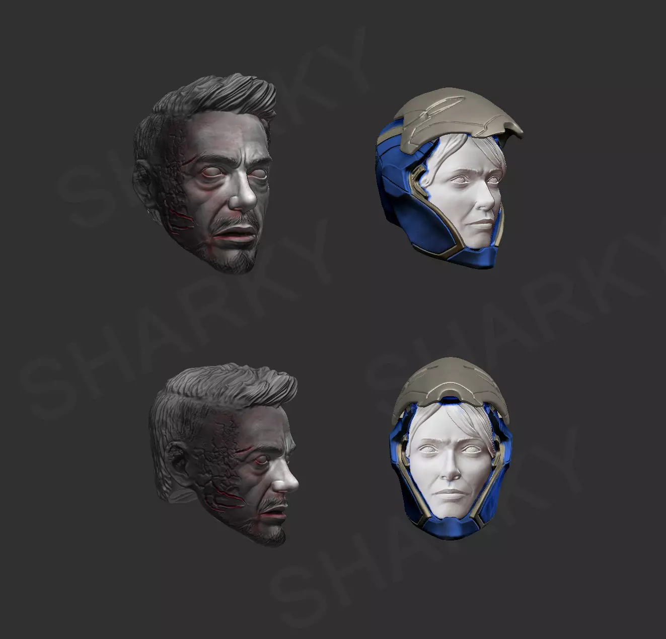 Figure Head custom 4 3D print model_0