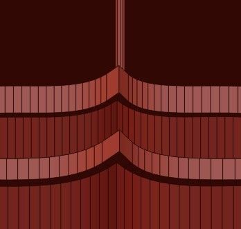 Japan gold and pendant light 3D model_2