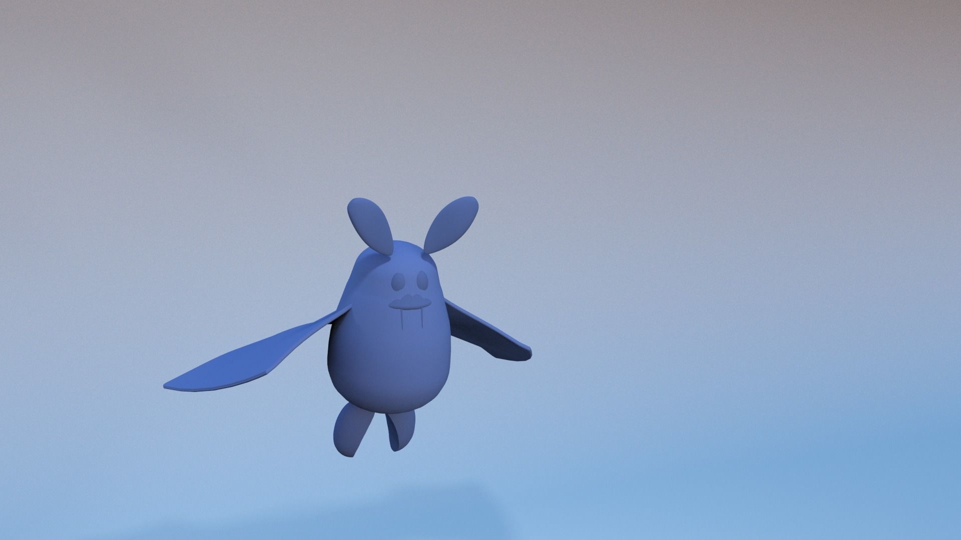 Cute Cartoon Bat Animated 3D model animated | CGTrader