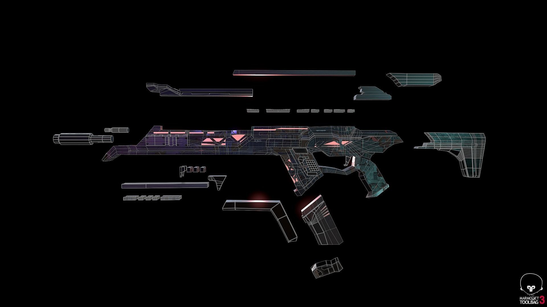 Apex Legends R301 3D model_7